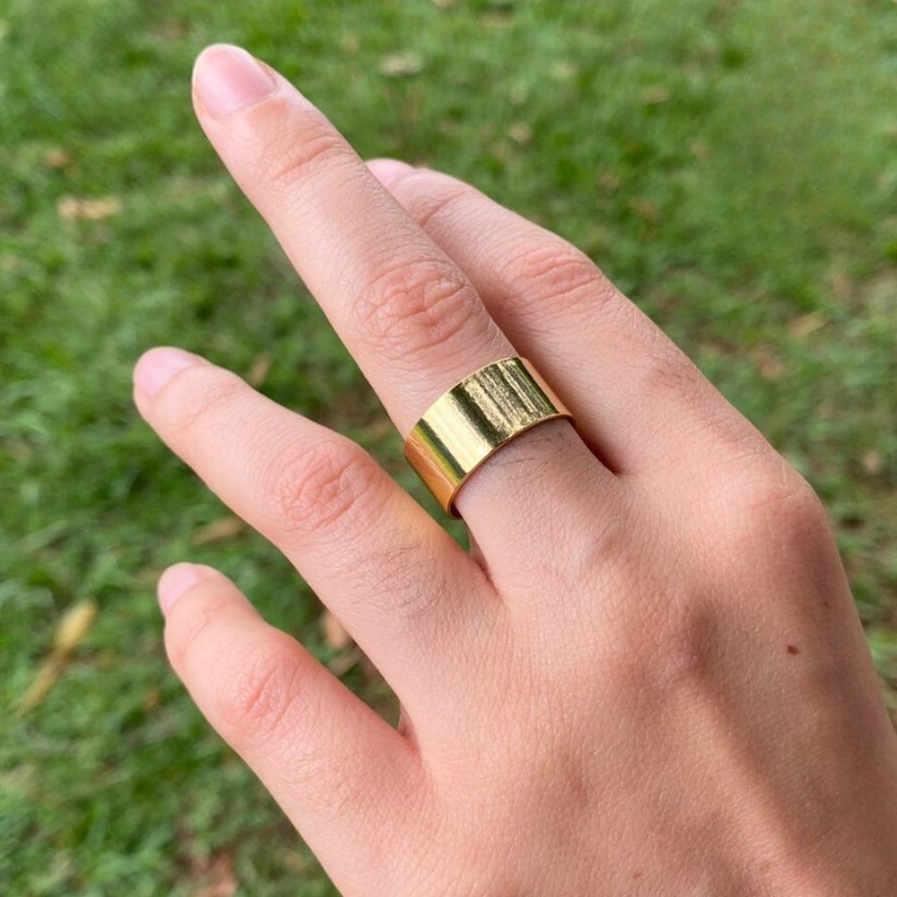 Anel Brise Largo Ajustável