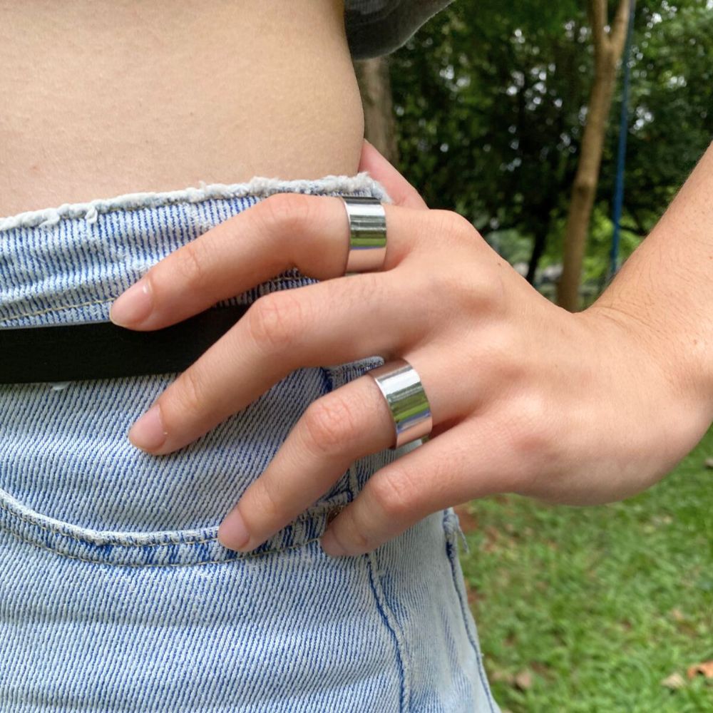 Anel Brise Largo Ajustável