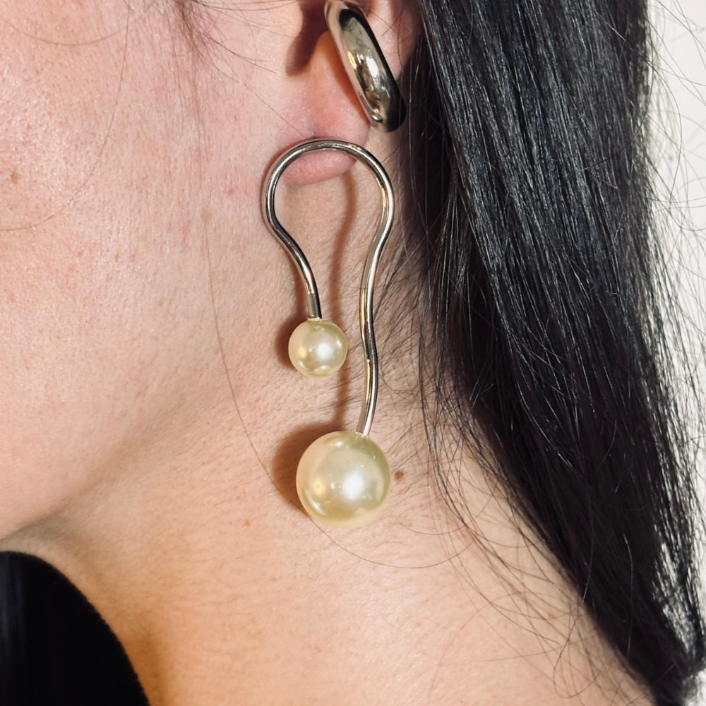 Brinco Curva Perolado