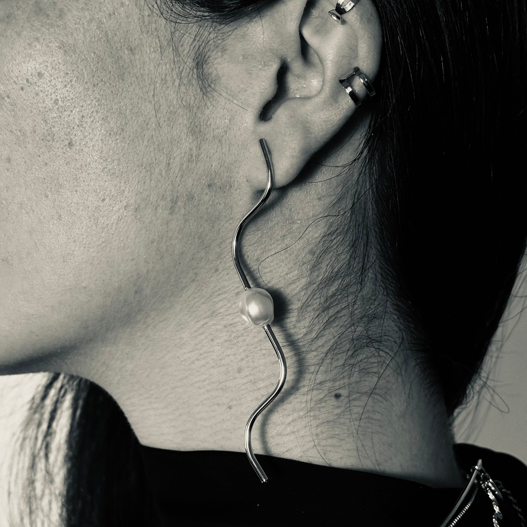 Brinco Onda Perolada