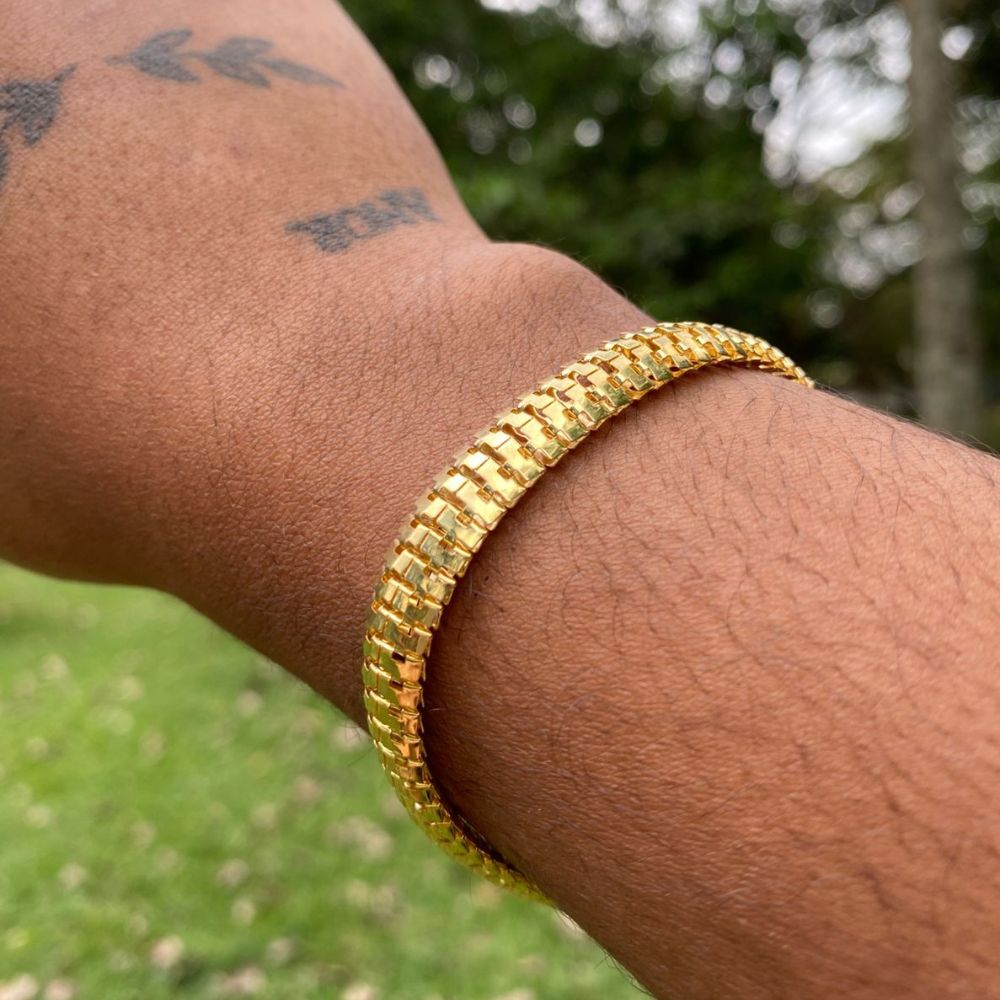 Pulseira Línia - Cordão Serpente